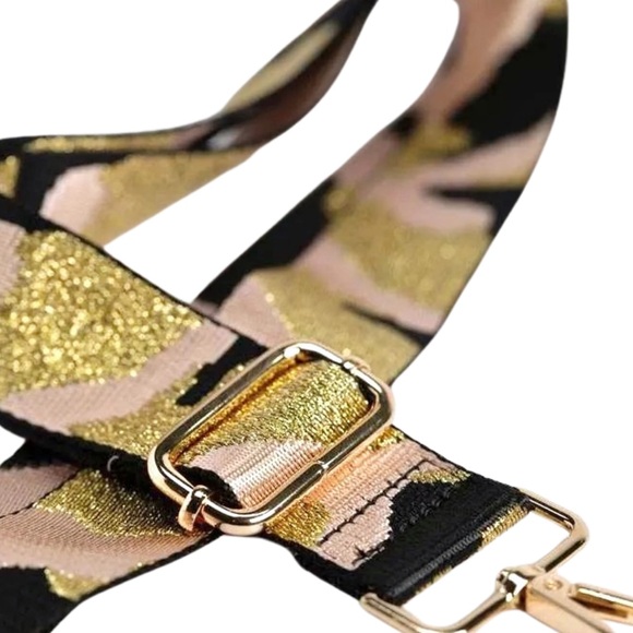Pink & Gold Camouflage Adjustable Bag Strap - Picture 8 of 11